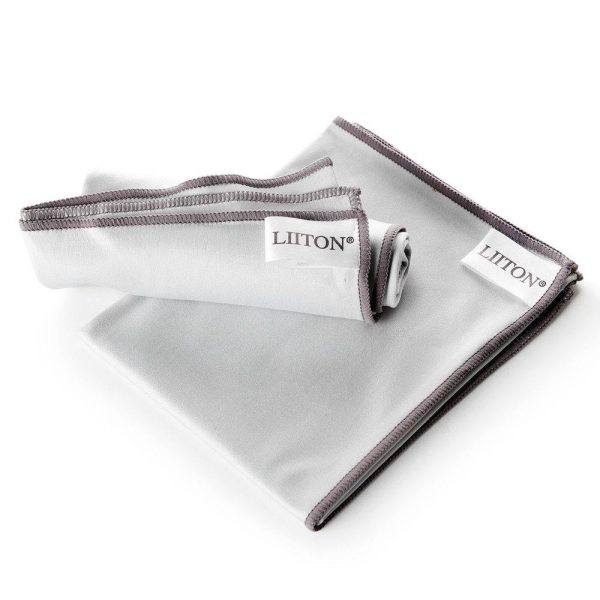 Комплект кърпи микрофибърни за почистване на кристално стъкло LIITON 2 броя - Potrebno