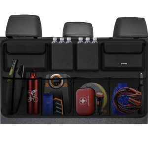 Органайзер за автомобилни седалки Xtrobb, Водоустойчив, За облегалка на задните седалки, За багажник, със 8 джоба, 87 х 47 см