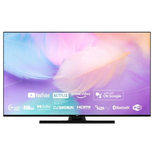 Телевизор ELIT TV QLED Q-5022UHDTS2, 50 (126 см), Smart , 4K Ultra HD