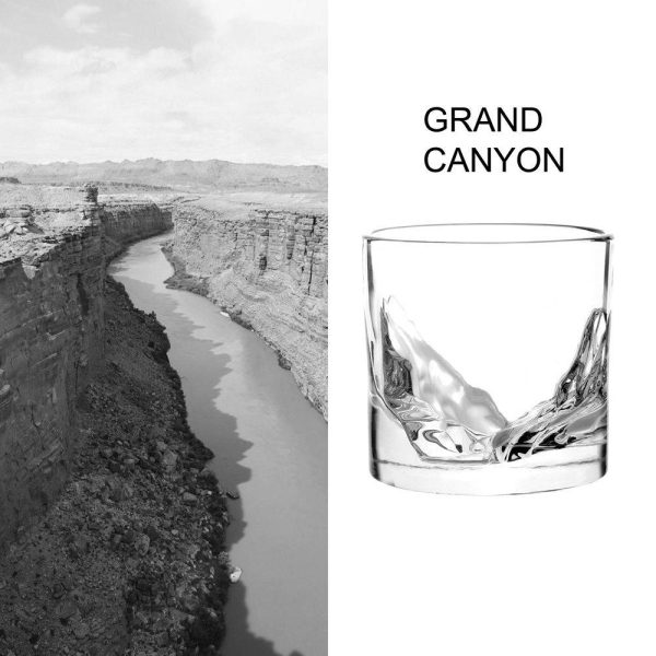 Комплект чаши за уиски LIITON Grand Canyon 300ml 4 броя - Potrebno