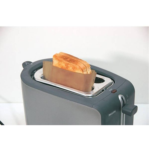 Комплект предпазни пликчета за тостер NoStik 1DDD304, 2бр, 16х16.5см, Mногократна употреба, Кафяв - Potrebno