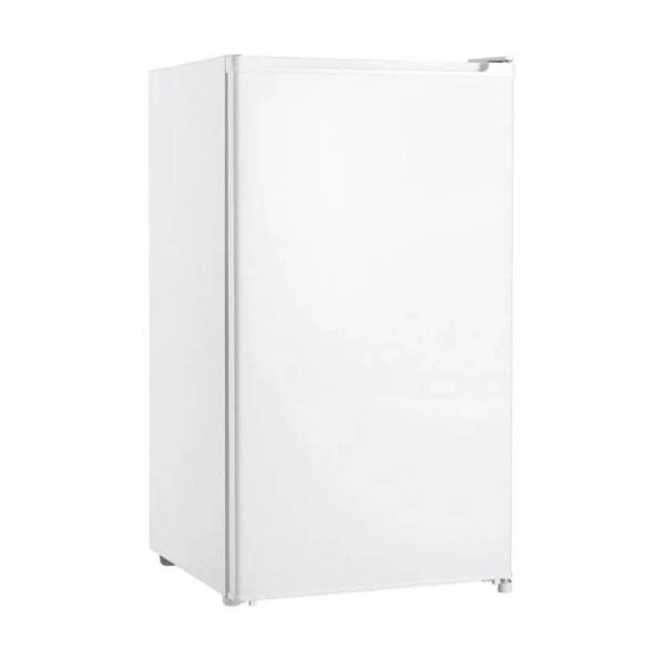 Хладилник Crown DF-90W, 107 kWh/г, 90 l, Клас F, Зона с нулева температура, LED осветление в хладилната част, Статична охлаждаща система, Бял - Potrebno