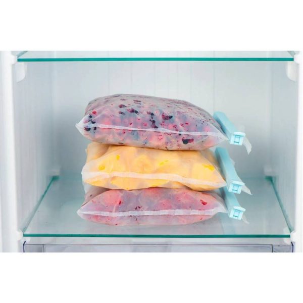 Торбички за замразяване NoStik 1DDD426, 4бр, 17х24 см, С цип, Многократна употреба, Безцветен - Potrebno